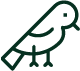Bird darkgreen