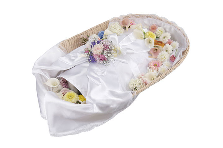 Basket coffin